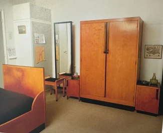 Art Deco Modernist Armoire by A.H. Jansen for L.O.V. Oosterbeek, 1920s